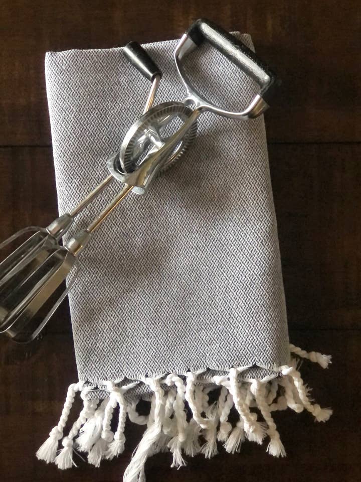 TOALLA DE MANO DE CARBÓN MACIZO para venta al por mayor de THE RILEY/LAND COLLECTION