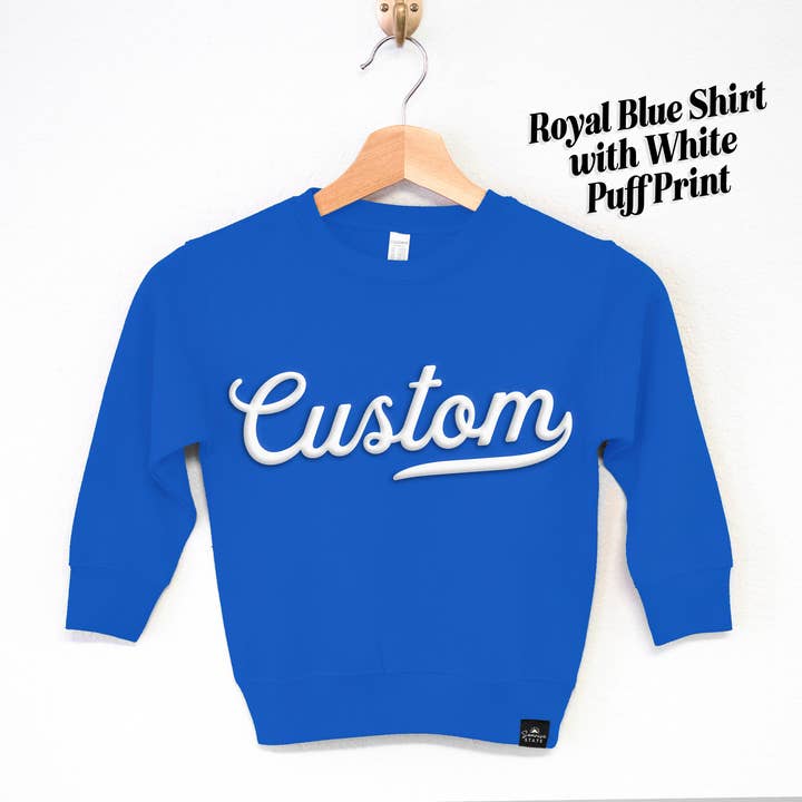 Sonrise State - Wholesale Sweatshirt - Kids - Boy's CUSTOM EMBOSSED Puff Print Sweatshirt, Toddler & Youth8