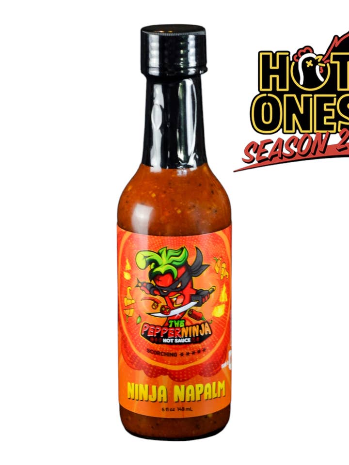 Ninja Napalm - Sauce piquante The Pepper Ninja pour la vente par The Pepper Ninja Hot Sauce