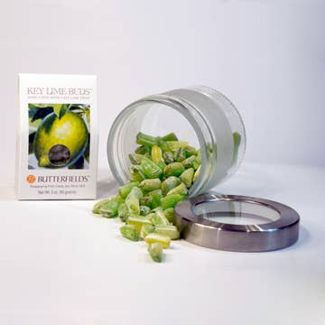 Butterfields Candy – wholesale Hårt godis – 2,5 oz Key Lime Buds godispaket2