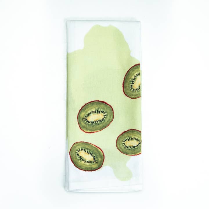 Kiwi Crush Lot de 4 serviettes de table pour la vente par Concept Fourteen