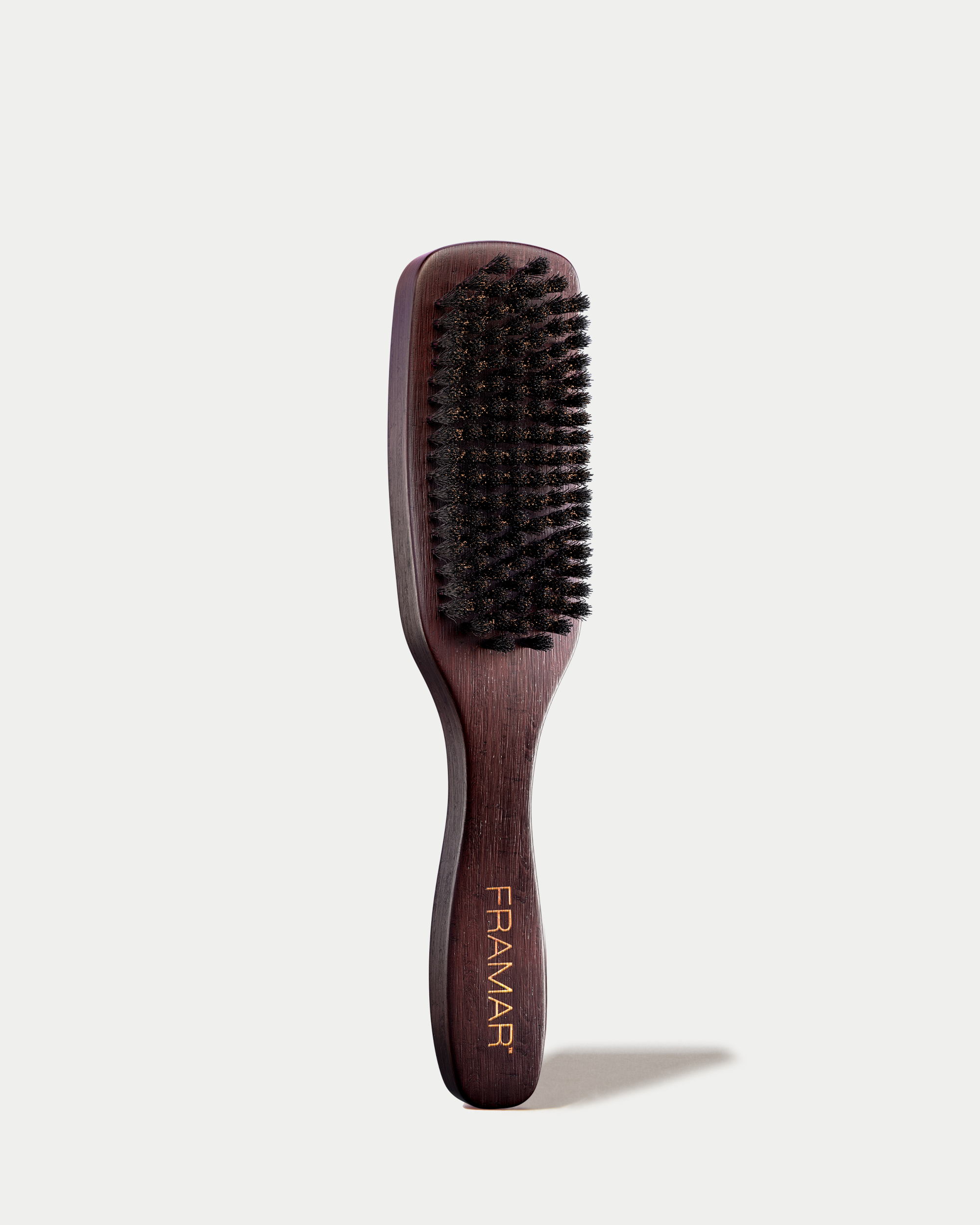 Framar Hair Brushes & Hair Accessories - Wholesale Hair Brush/Comb - FRAMAR Boar Bristle Hair Brush, Wooden Slick Back Hair Brush4