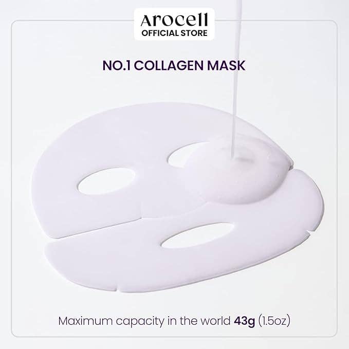 Glowiss - Venta al por mayor Mascarilla - Mascarilla AROCELL Super Colágeno - 1 Unidad2