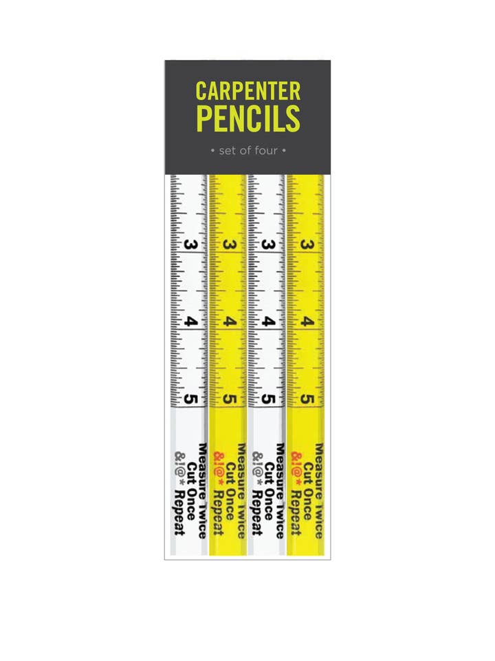 EINMAL SCHNEIDEN ZIMMERMANNSBLEISTIFT-SET für den Großhandel von SNIFTY