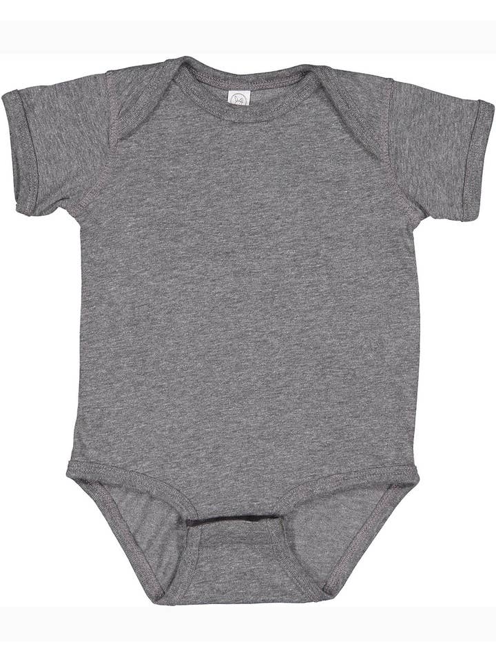 Total Apparel - Wholesale Bodysuit (Non-Footed) - Baby - Rabbit Skins Infant Fine Jersey Bodysuit | Blank Onesie 442449
