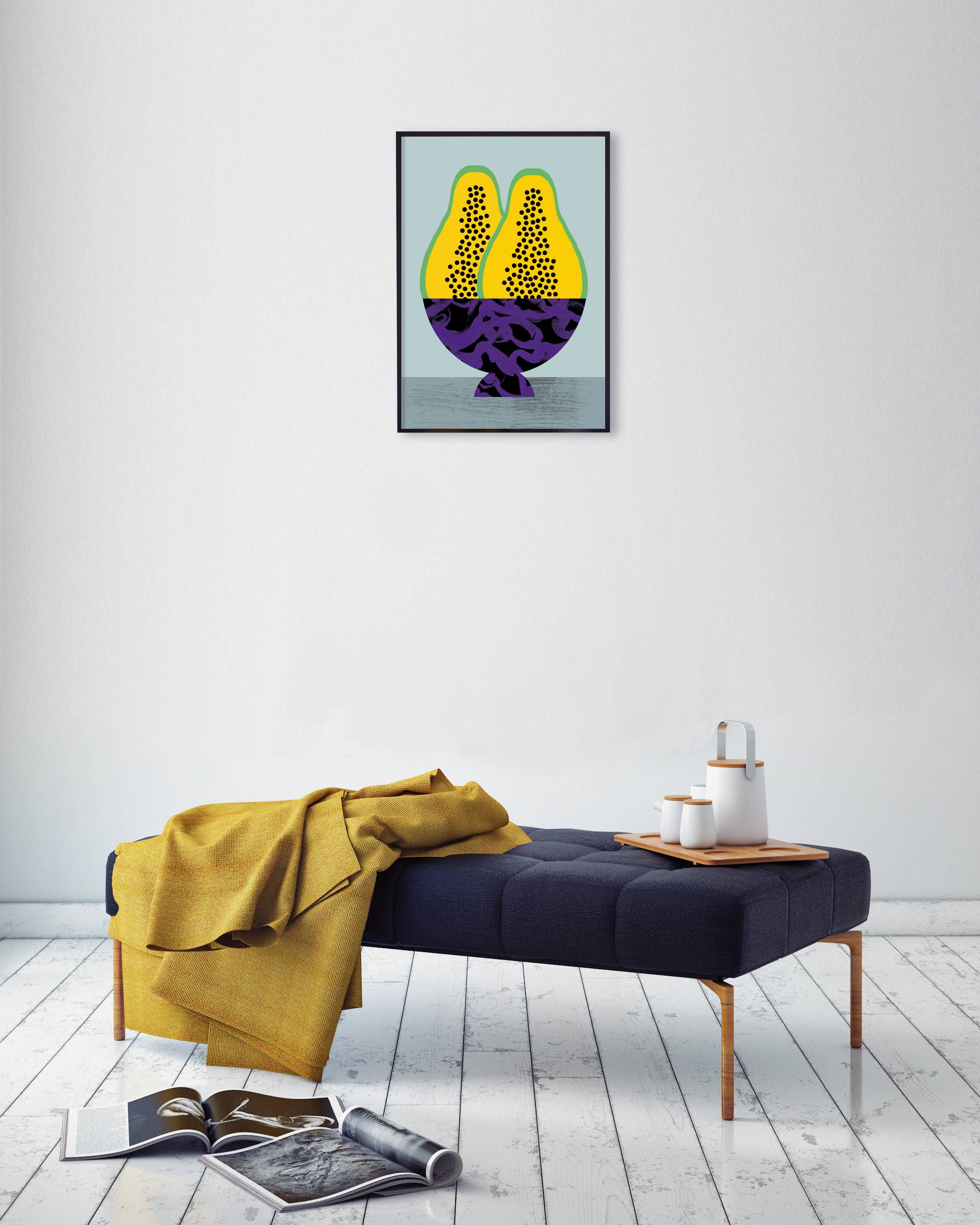 Carolin Löbbert - Wholesale Art Print - Papaya2