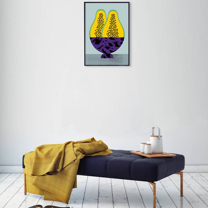 Carolin Löbbert - Wholesale Art Print - Papaya2