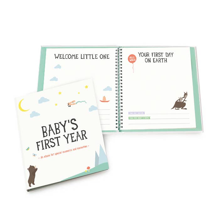 Milestone® - Wholesale Memory Book - Kids & Baby - Baby's First Year Baby Album1