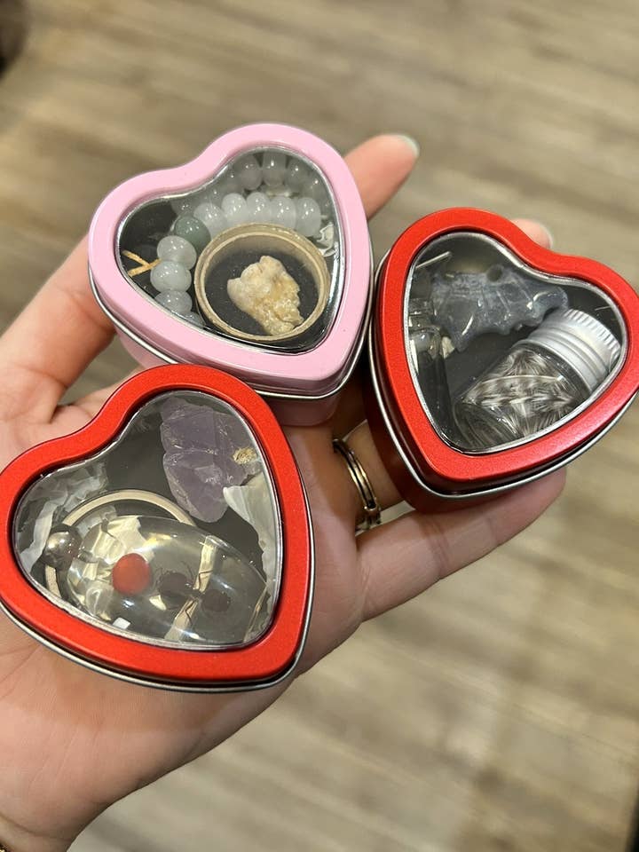Valentine's Day Mini Tins for wholesale by Mz. Jones’ Curio, Inc.