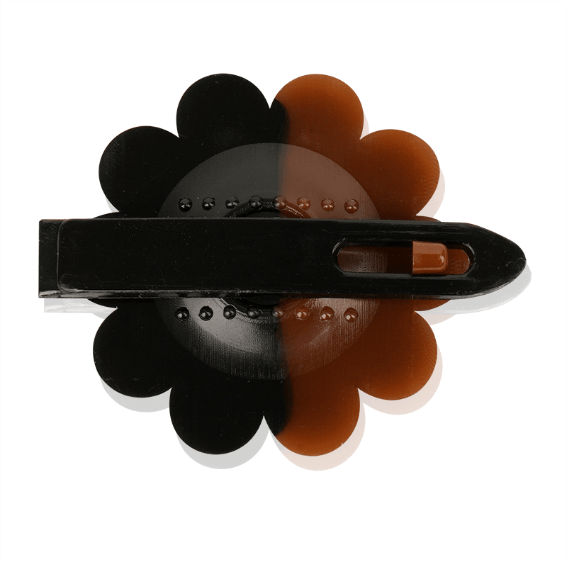 Annie International, Inc. - Wholesale Hair Accessories Set - Women's - Joy Daisy Barrettes 12ct Two-Tone3