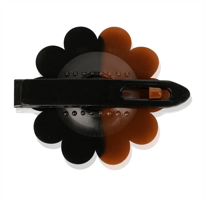 Annie International, Inc. - Wholesale Hair Accessories Set - Women's - Joy Daisy Barrettes 12ct Two-Tone3