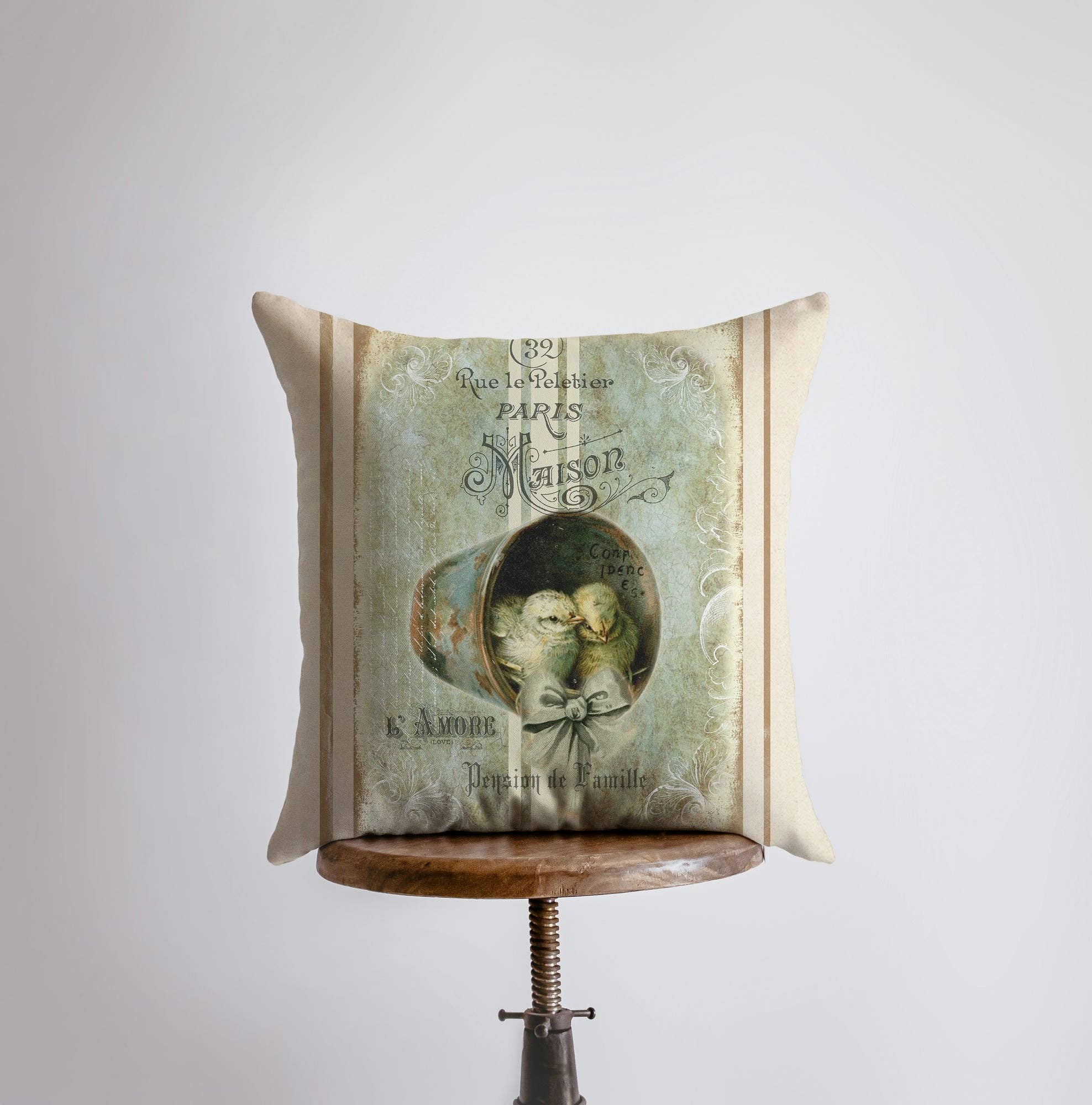 UniikPillows - Wholesale Throw/Decorative Pillow - Baby Chicks | Farmhouse Decor | Home Décor | Farm House Decor | Decorative Bird Pillows | Animal Print Decorative Pillow | Pillow | Gift