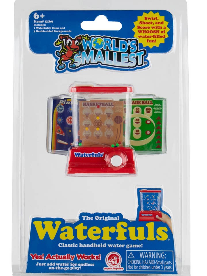 Worlds Smallest Waterfuls Playset for wholesale by Super Impulse USA
