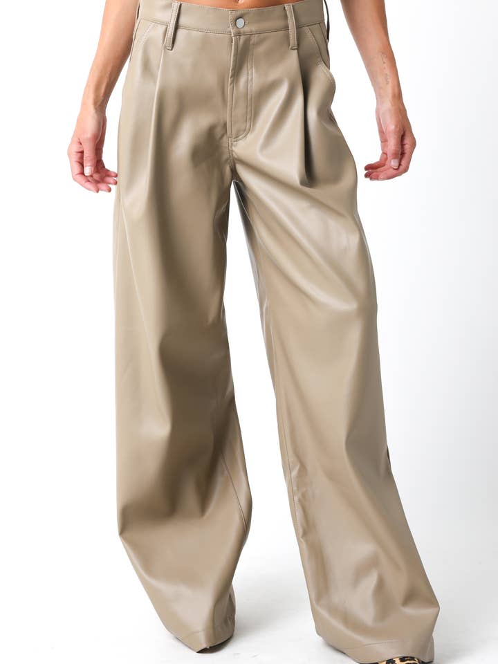 Stacy Pu Pants for wholesale by Olivaceous