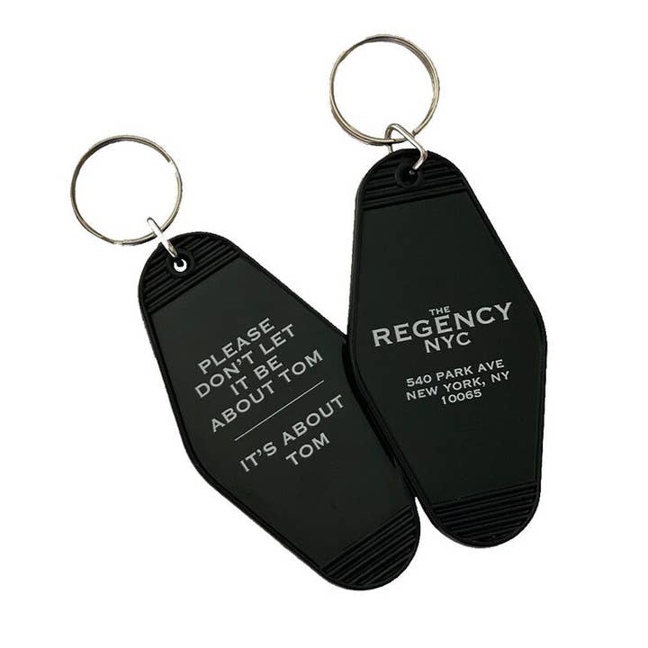Luann Please Don't Let It be About Tom RHONY Motel Key Tag pour la vente par Cheater Brand