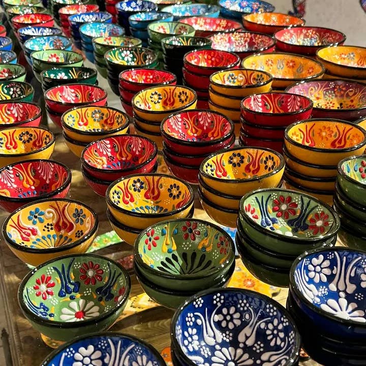 Mediterranean Collection - Wholesale Decorative Plate/Dish/Bowl - Mexican Talavera Colorful Pottery Bowls