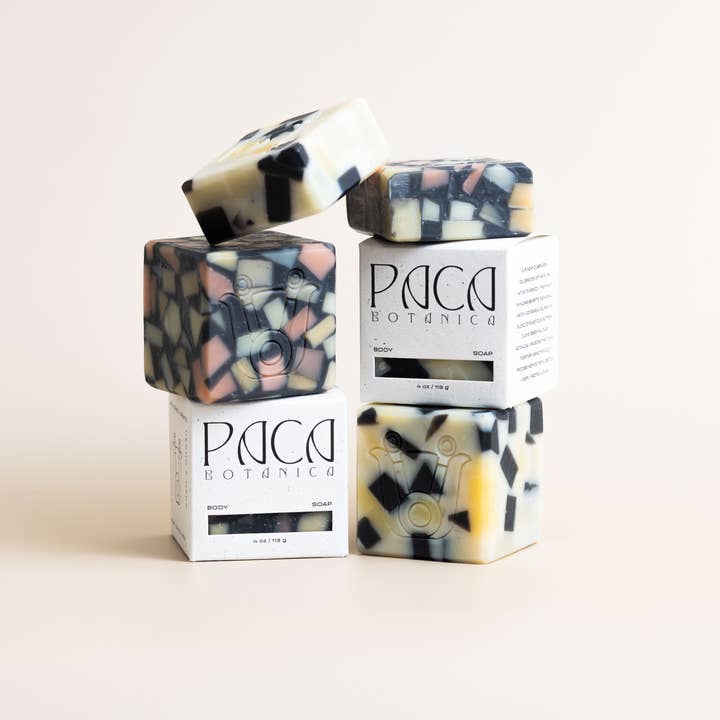 Paca Botánica - Wholesale Bar Soap - THE GIVER - Donation Mosaic Bar
