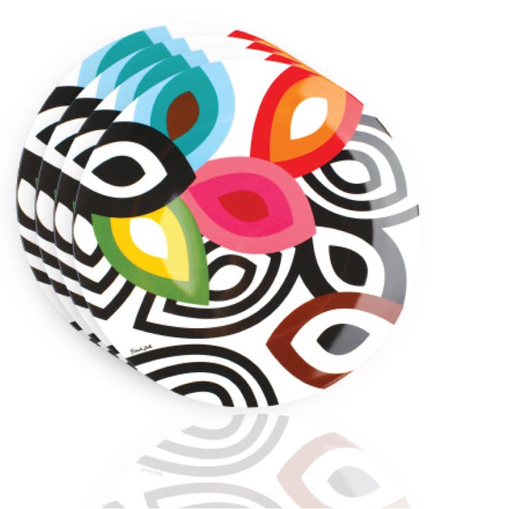 Boîte-cadeau d'assiette à dîner Foli de 11 po - Ensemble de 4 pour la vente par French Bull