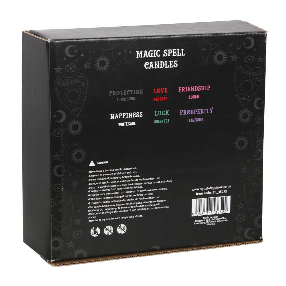Something Different Wholesale - Vendita all'ingrosso Candela in vasetto - Mini portacandele Magic Spell, set regalo5