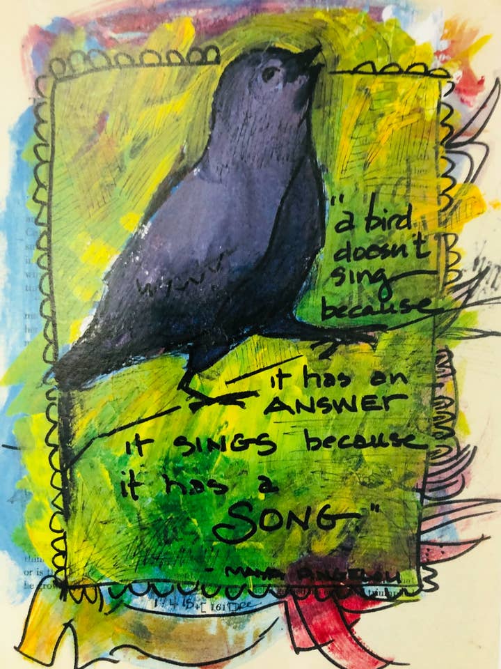 Zangvogel #27 voor wholesale door PaintStorms Studio