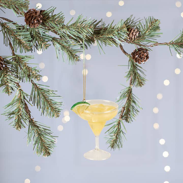 Primitives by Kathy - Wholesale Ornament - Glass Margarita Ornament