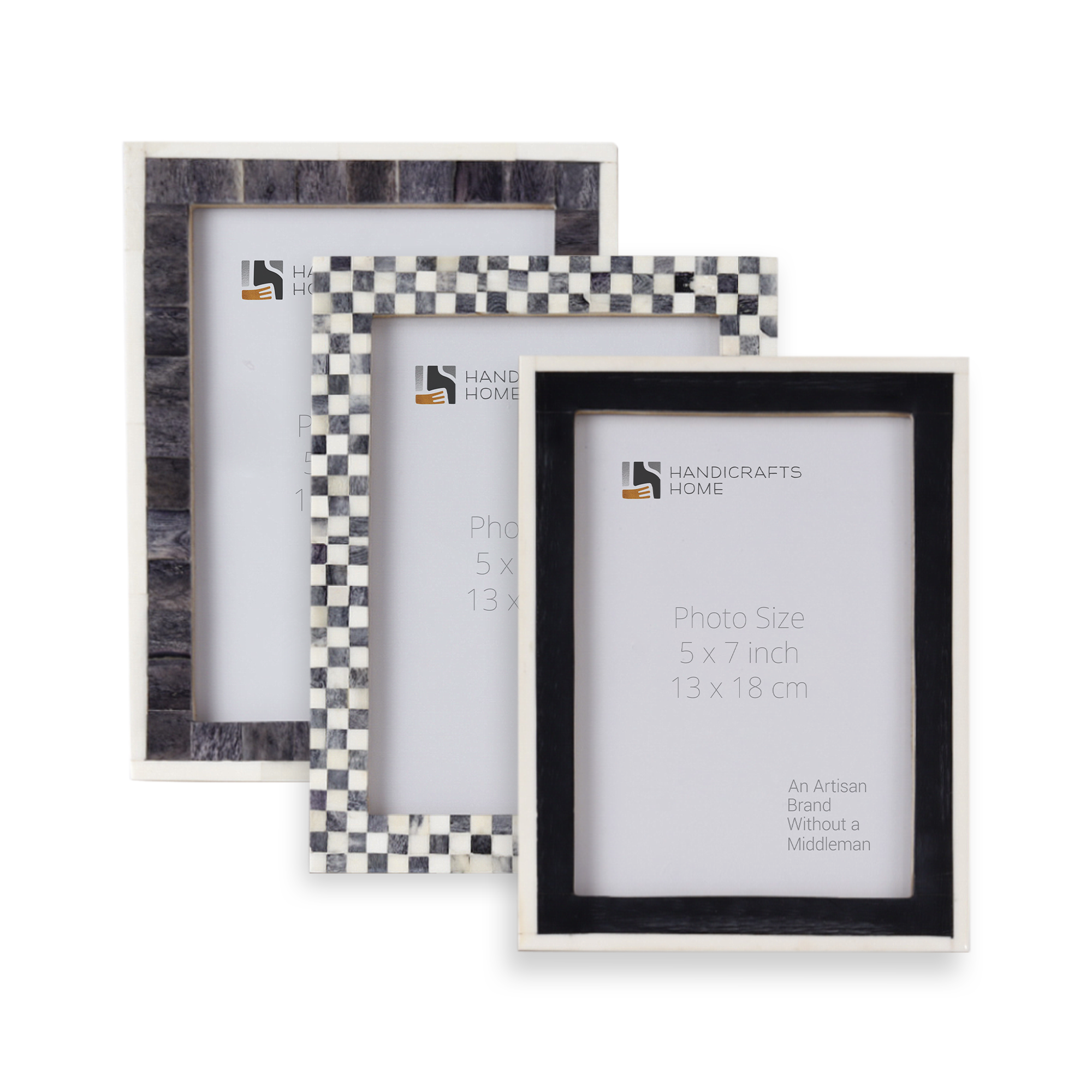 Muqeem & Brothers - Wholesale Picture Frame - 5x7 Picture Frames Pack of 3- Cloud6