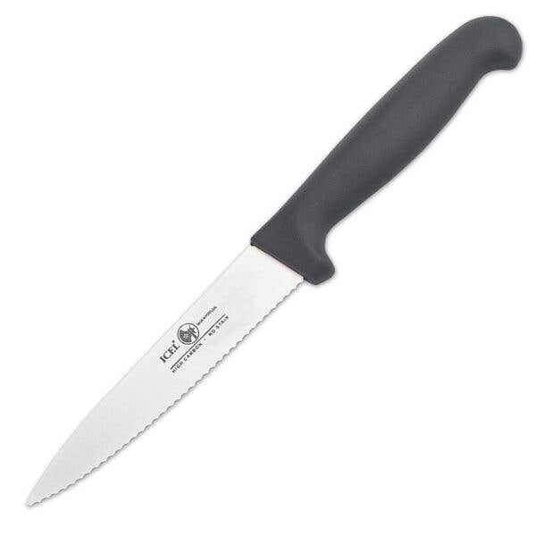 ICEL USA - Wholesale Kitchen/Utility Knife - 4.75 (120mm) Icel Comfort grip Serrated Utility knife6