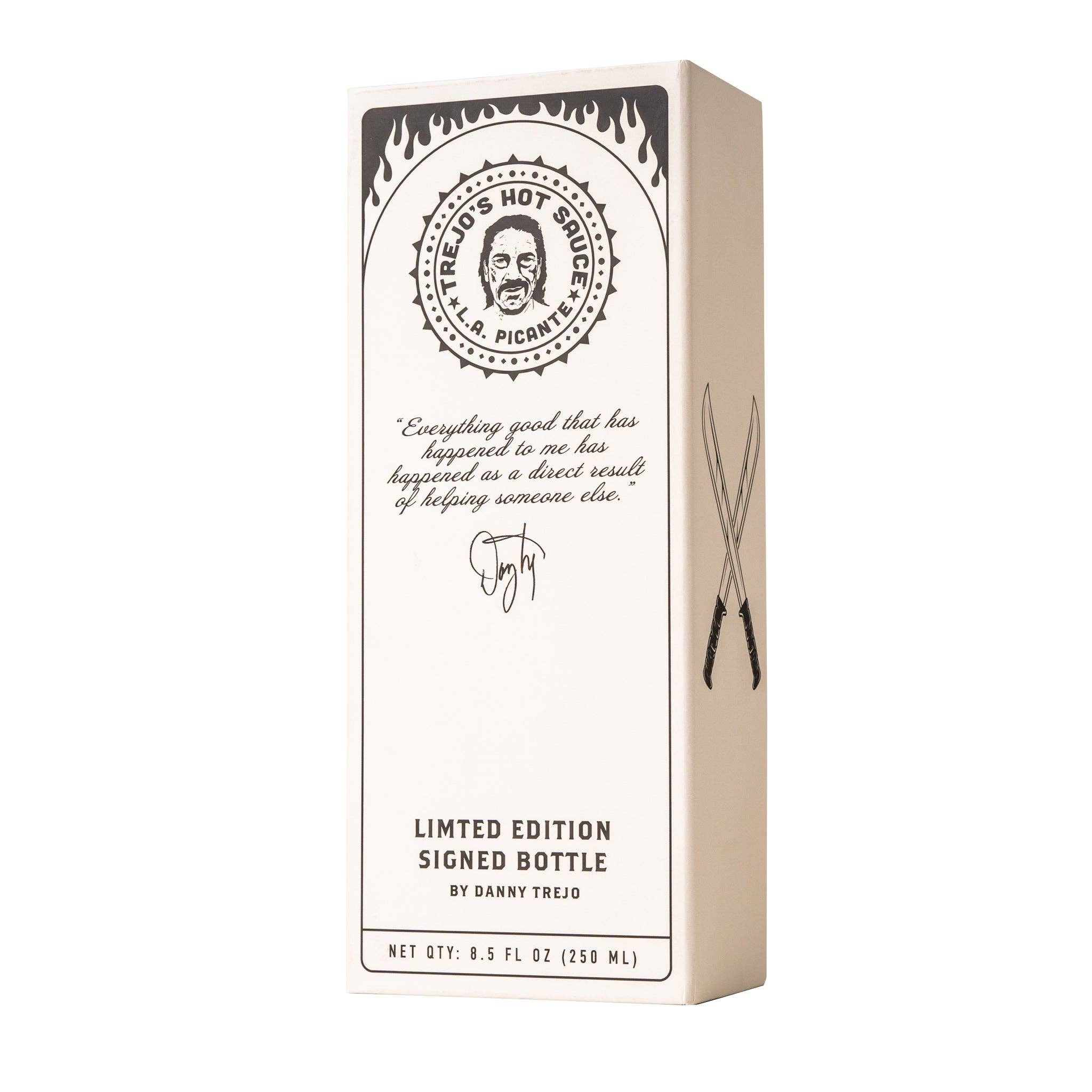 Trejo's Tacos - Wholesale Hot Sauce - Trejo's Mango and Lemon Drop Pepper Hot Sauce Special Edition - Signed and Numbered6