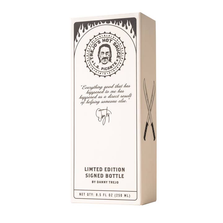 Trejo's Tacos - Wholesale Hot Sauce - Trejo's Mango and Lemon Drop Pepper Hot Sauce Special Edition - Signed and Numbered6