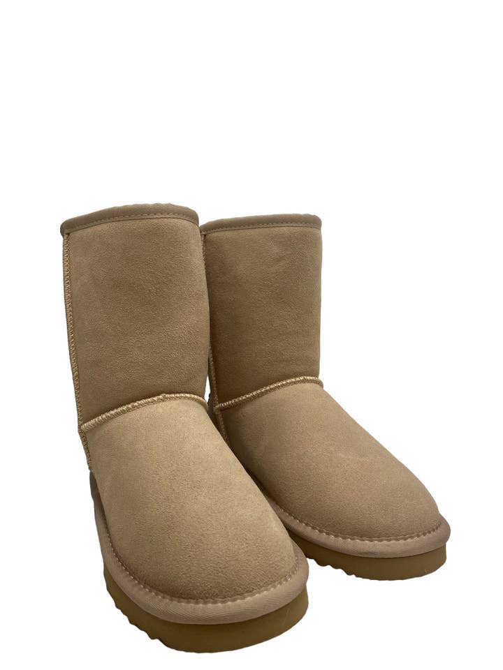 OOG - Wholesale Boots - Women's - OB5825 Classic OOG Leder Boots Beige