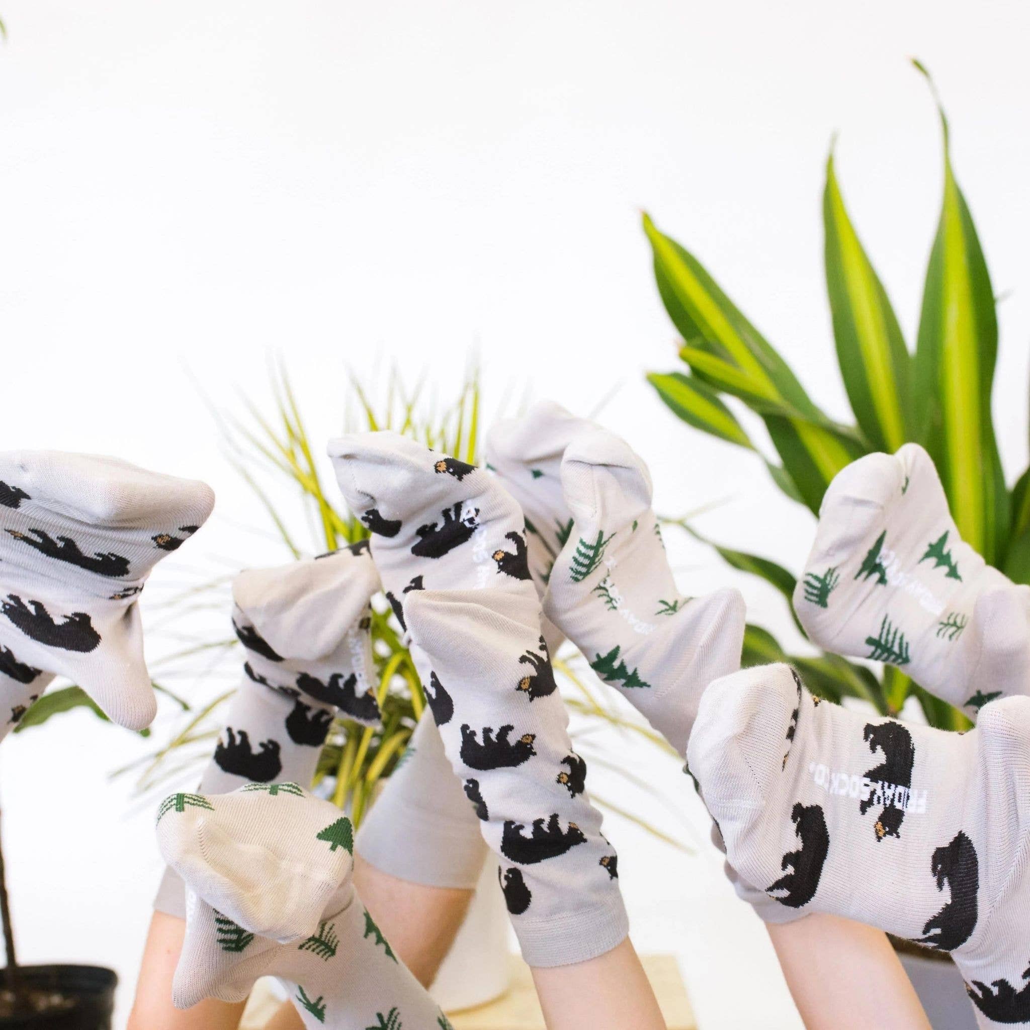 Friday Sock Co. - Wholesale Socks - Women's - Women’s Women's Bear & Tree Socks3