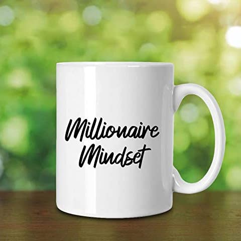 CustomHappy - Wholesale Coffee Mug - Millionaire Mindset Coffee Mug2