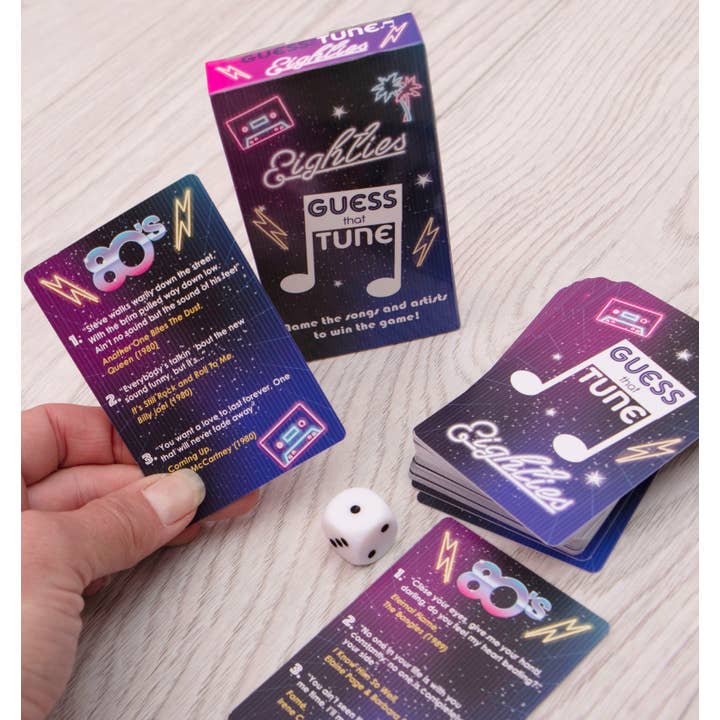 Boxer Gifts - Wholesale Card Game - Eighties Guess That Tune - Music Family/Party Card Games5