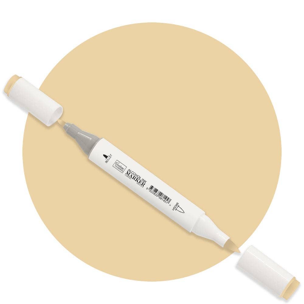 Ecstasy Crafts Distributing - Wholesale Stiften - Twin Tip Alcohol Ink Marker - Geeltinten en beige2