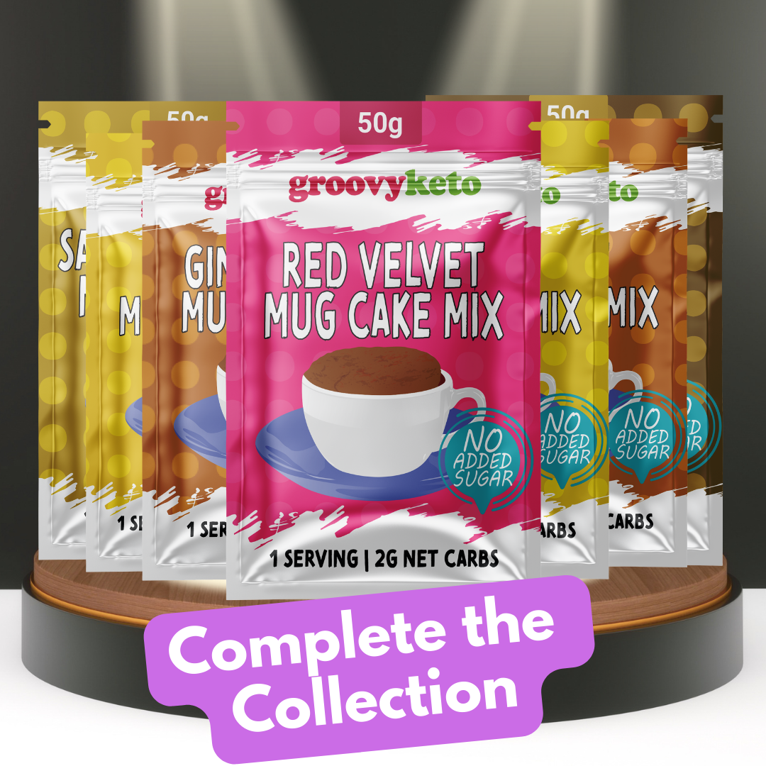 Groovy Keto - Wholesale Taart/cakemix - Groovy Keto Vanille Mug Cake Mix3