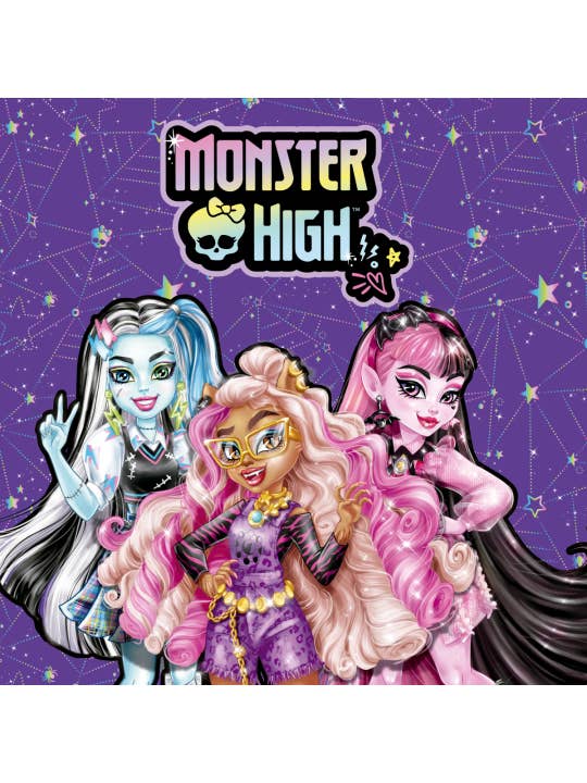 20 Napkins 33 Cm Monster High for wholesale by Fiestora