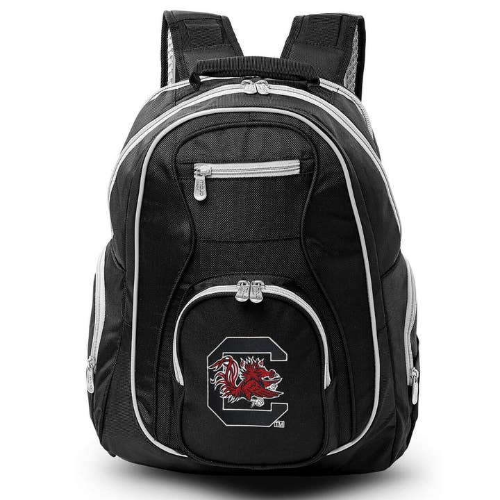 Mojo Licensing - Wholesale Backpack - Unisex - NCAA South Carolina Gamecocks 19" Premium Backpack w/Color Trim