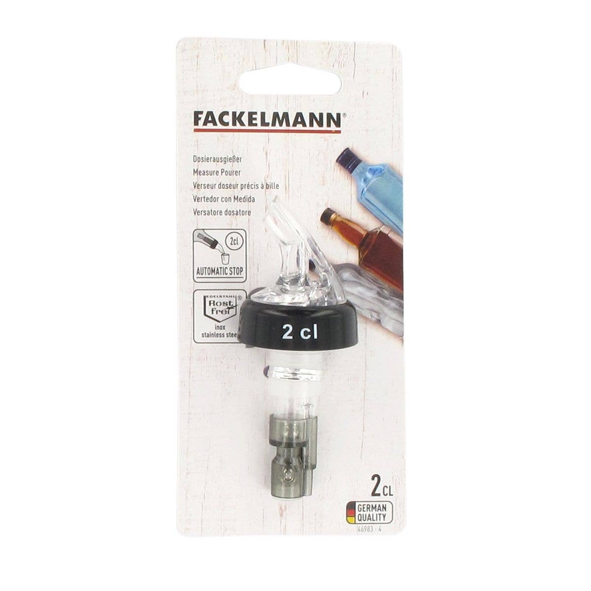 Fackelmann – wholesale Jigger – Set med 2 alkoholdoseringspipar à 2 cl med kula4
