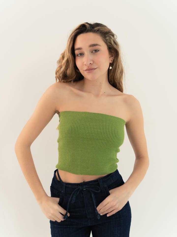 Top Inés Grün für den Großhandel von MindTraveler