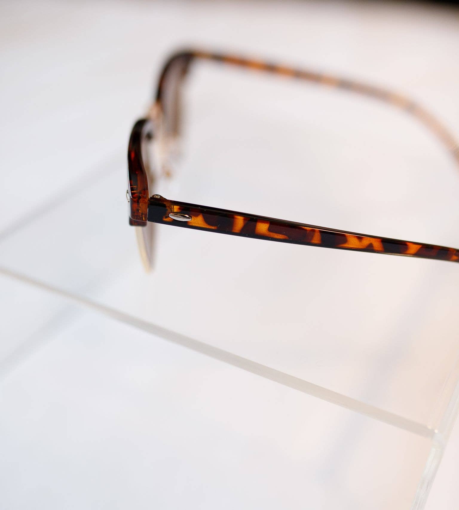 The Front Porch Label - Wholesale Sunglasses - Women's - Tortoise Rimless Sunglasses1