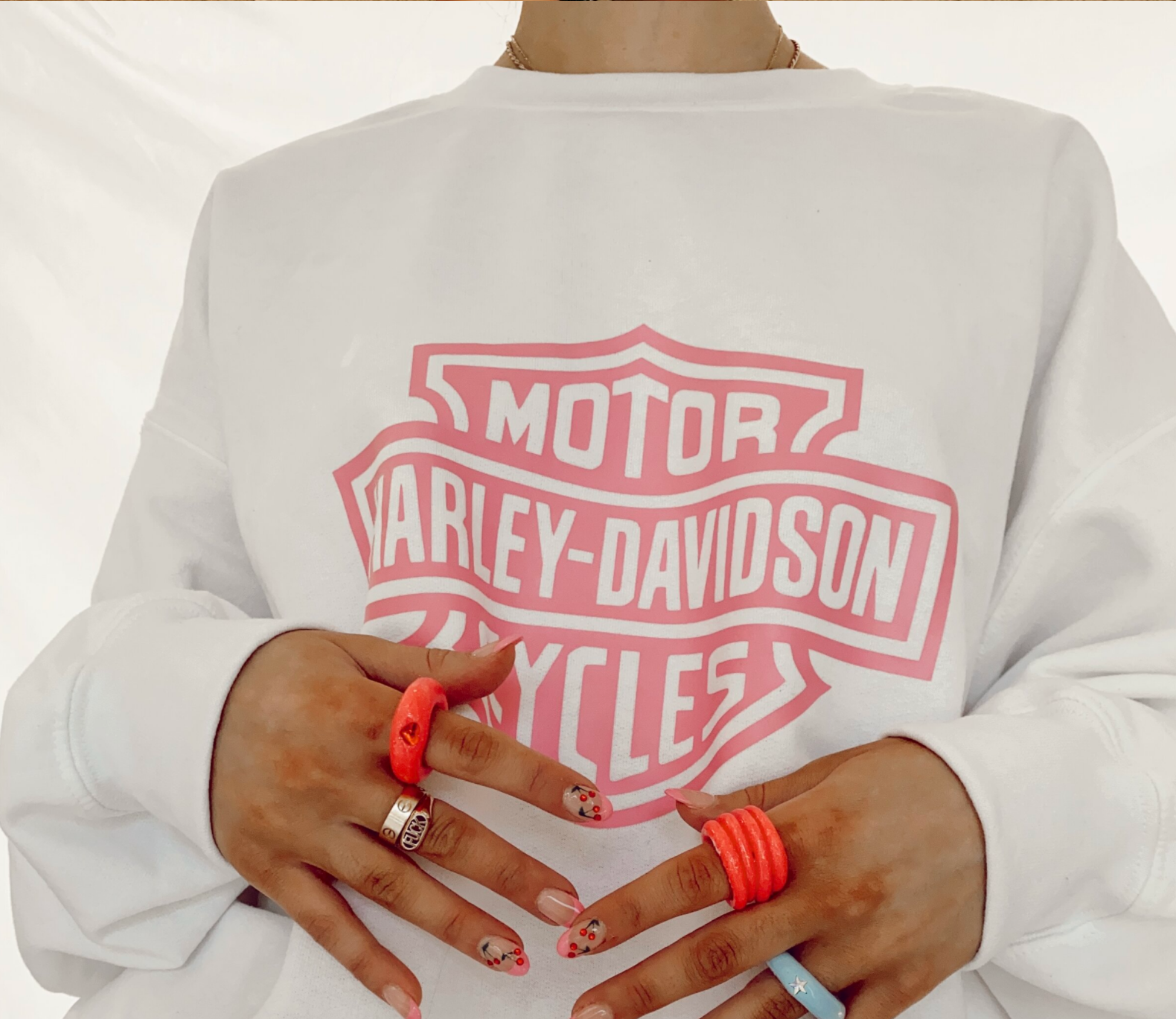 Letters and Lucy – wholesale Graphic sweatshirt – Women’s – Harley Girl Sweatshirt0