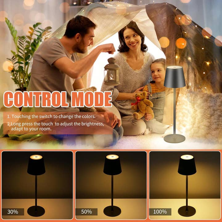 LAX Gadgets - Wholesale Desk Light - Kids - Sleek Cordless Table Lamp- Adjustable Lighting for Any Space15