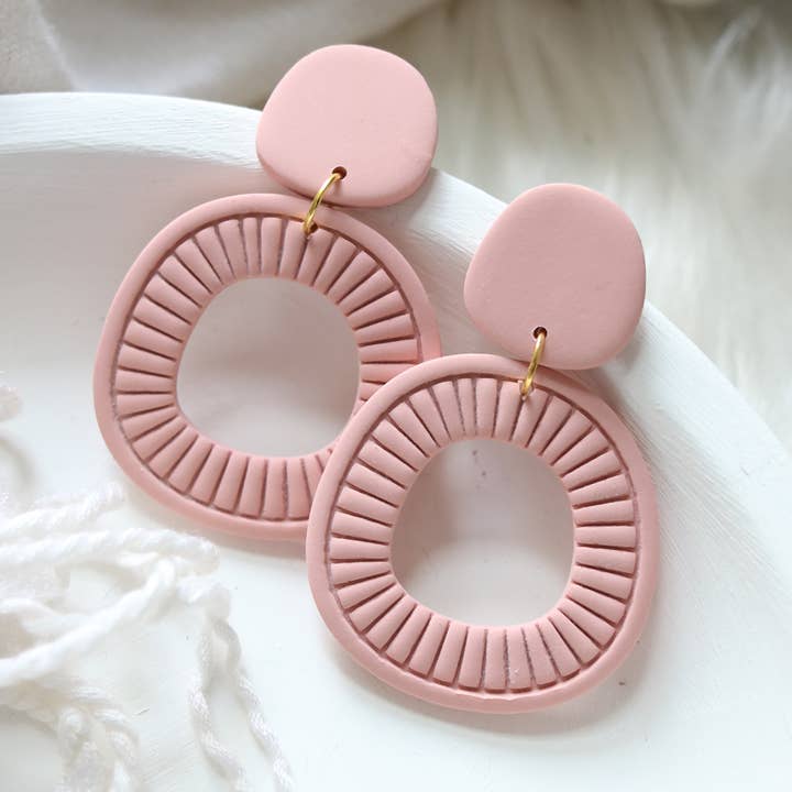 Petal & Posy - Wholesale Dangle Earrings - Cirque Polymer Clay Earrings | Choose Your Colour1