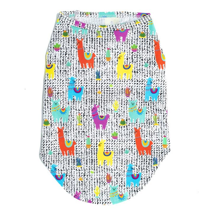 Vibrant Hound - Wholesale Pet shirt – Dog - No probllama dog shirt3