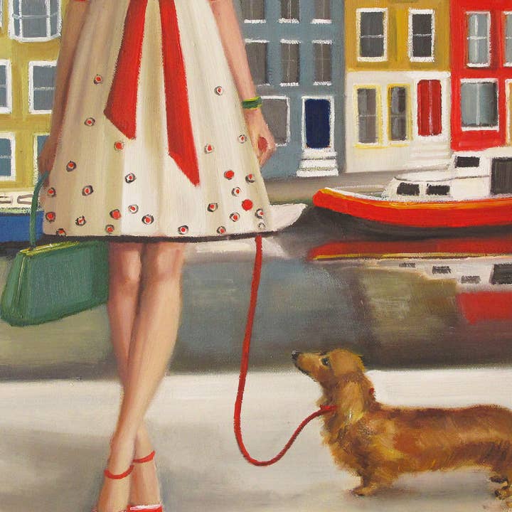 JANET HILL STUDIO - Wholesale Art Print - The Duchess. 8.5"x11" Art Print1