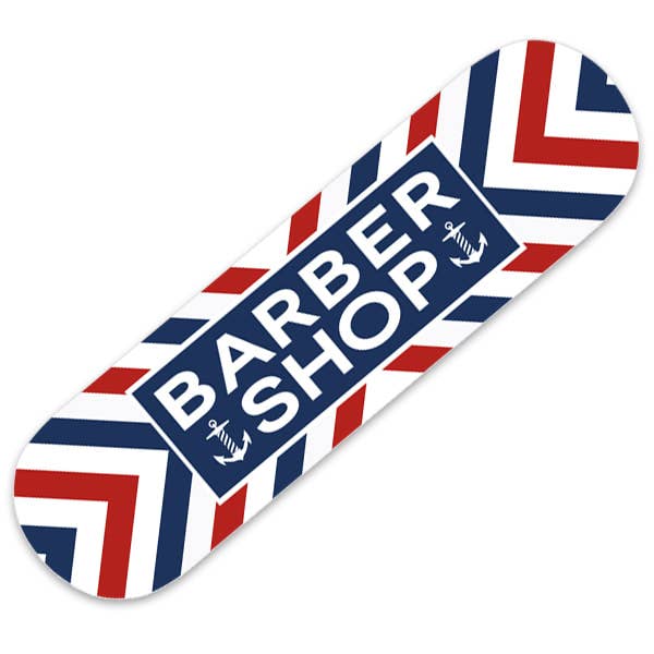 Barber Shop Skate Deck for wholesale by Tip Top Industries