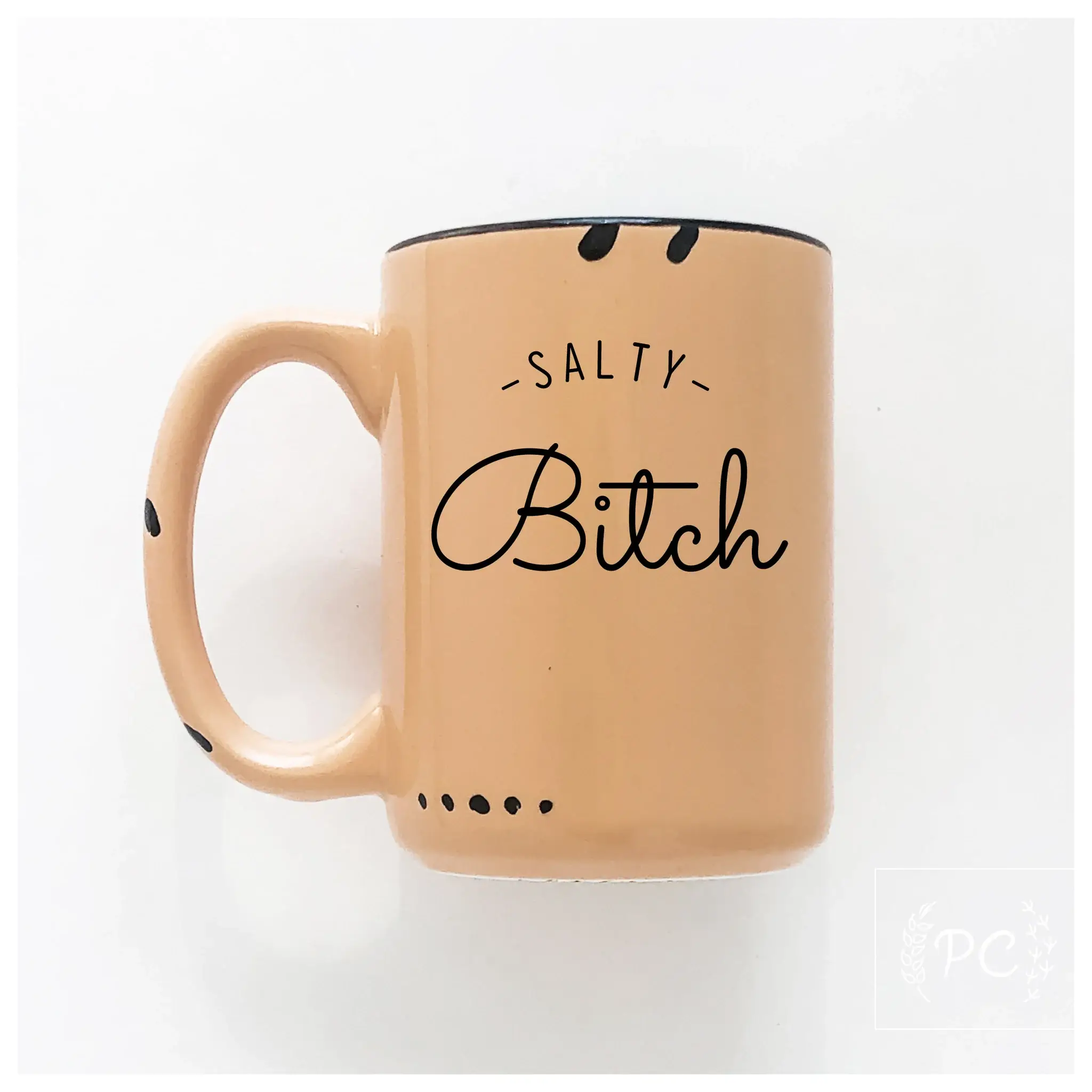 Prairie Chick Prints - Wholesale Coffee Mug - Salty Bitch | Ceramic Mug5