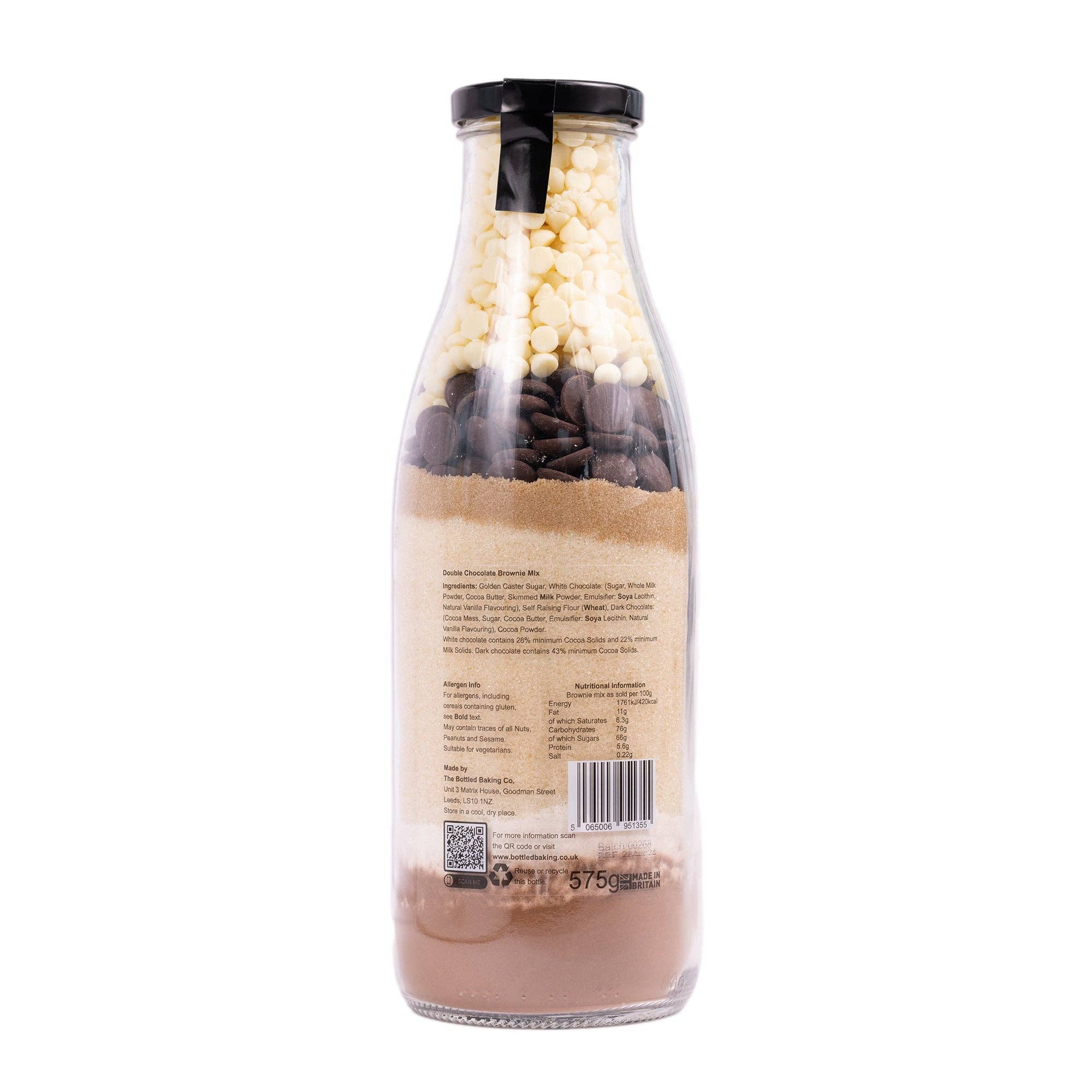 The Bottled Baking Co. - Vente Mélanges pour brownie - Brownie Double Chocolat - 750 ml2