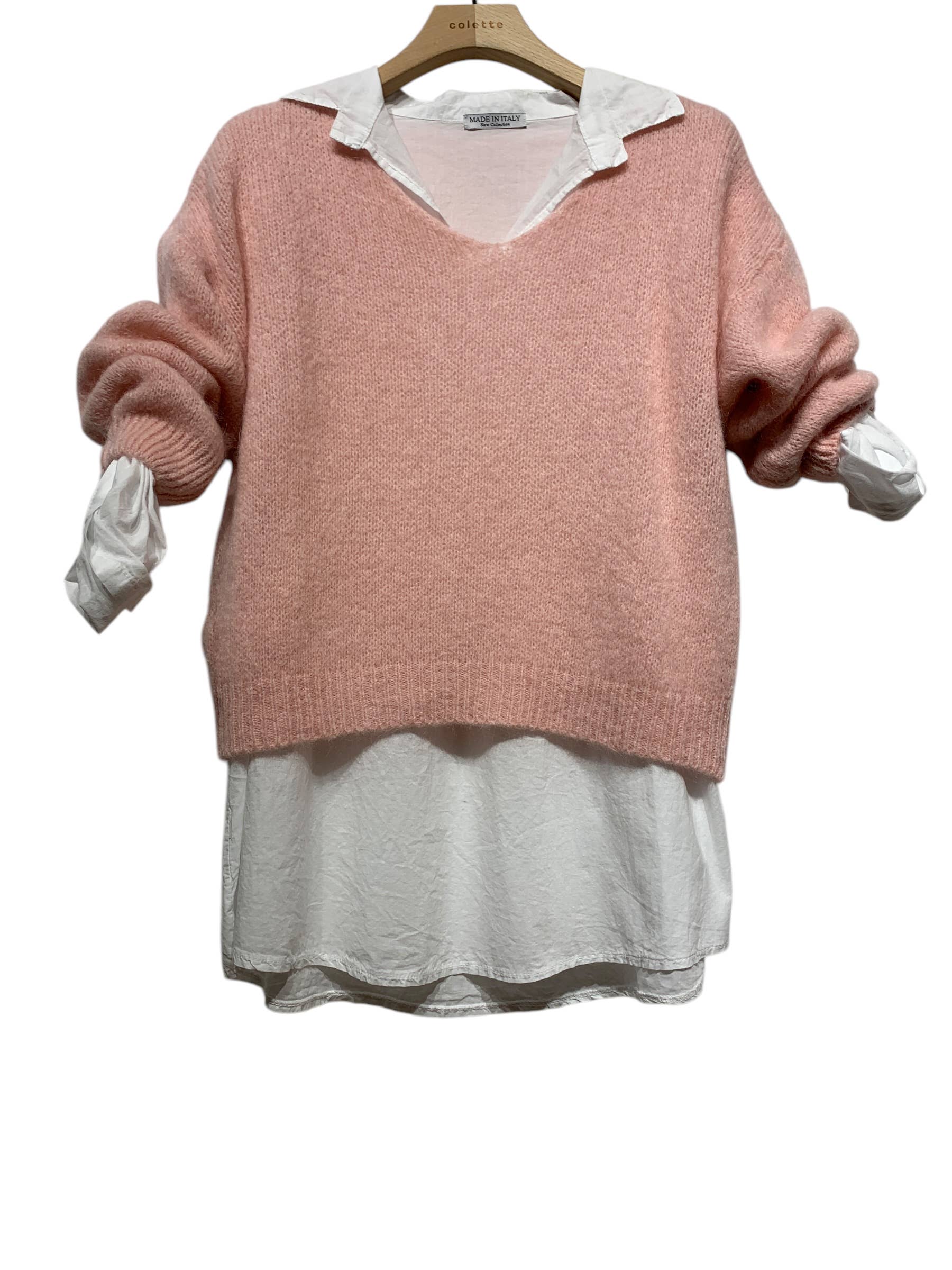 LINEN & COTTON HOUSE – Engroshandel Pullover - Dame – Pullover 6071SPRING SOMMER TØJ DOBBELTE DELE8