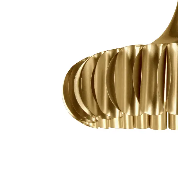 Tosel Shop - Wholesale Chandelier/Hanging Light - TIAGO 400 S - Gold Metal Chapel Suspension3